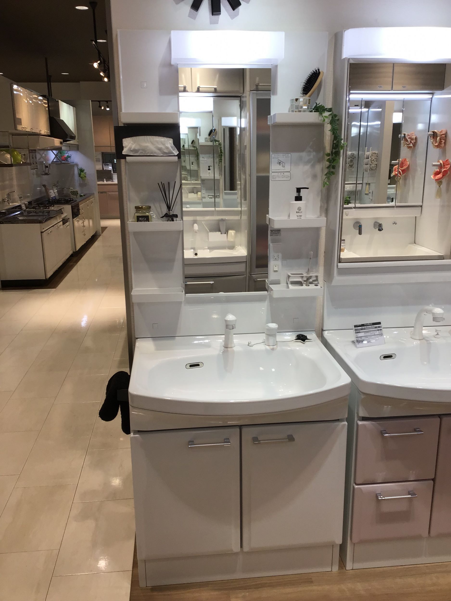 洗面台 洗面所 オンディーヌ デッキ水栓タイプ 間口75cmの展示品一覧 長野ショールーム タカラスタンダード 洗面台 洗面所 オンディーヌ デッキ水栓タイプ 間口75cmの展示品一覧 長野ショールーム タカラスタンダード