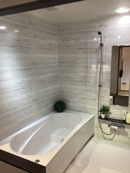 鍾乳石を思わせる壁カラーで全面仕上げております。