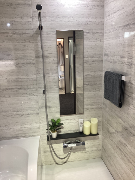 カウンター周りはシンプルに！