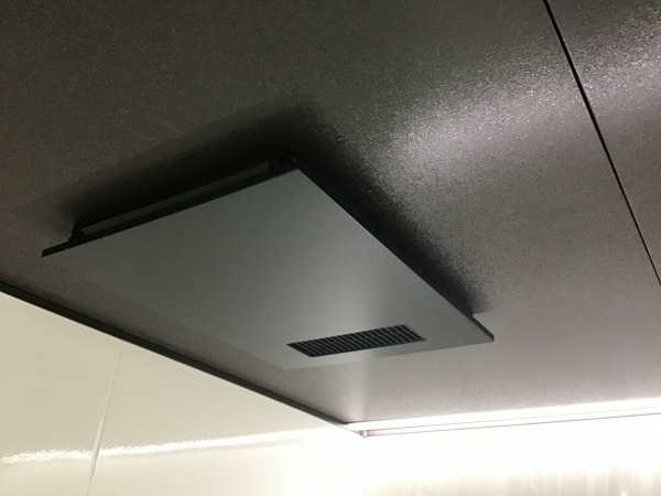 【NEW】チャコールブラック天井／【NEW】電気式浴室暖房100V（ブラック）