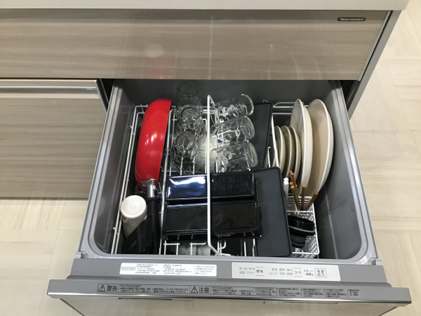 大容量食洗機W600の実物をご確認ください！