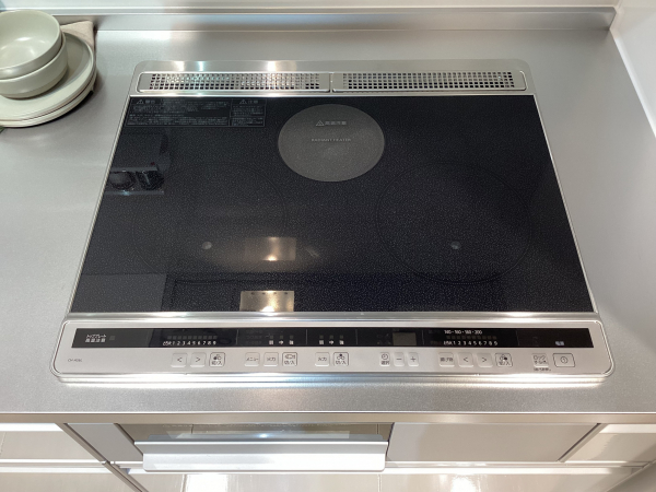 2口IH+ラジエントヒーター