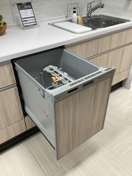 深型45㎝の食洗機付き
