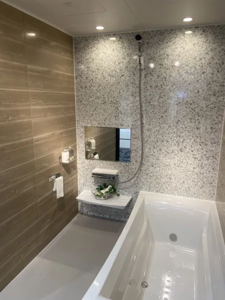 お風呂（浴室）グランスパ 1坪サイズ＜1616＞ テラゾーホワイト SB3401