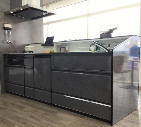 キッチン トレーシア I型・ペニンシュラ型（対面式）レイアウト