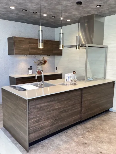 キッチン レミュー I型・ペニンシュラ型（対面式）レイアウト