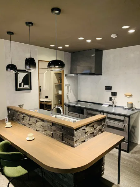 キッチン トレーシア Ⅱ列型（セパレート式）レイアウト