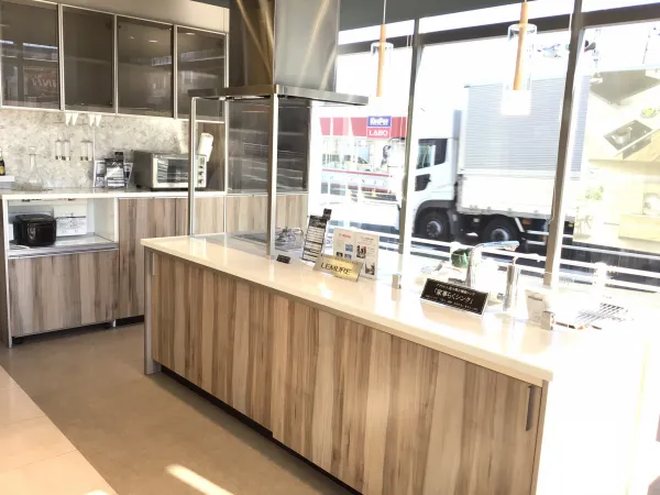 キッチンセット キッチン レミュー アイランド型レイアウト グレイッシュマロニエ