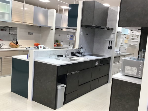 キッチン レミュー I型（壁付け）レイアウト ビンテージアイアン