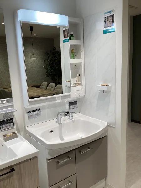 洗面台（洗面所） オンディーヌ（デッキ水栓タイプ） 間口75cm