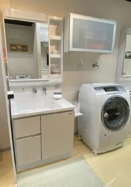洗面台（洗面所） ファミーユ 間口75cm パールアイボリー SU488