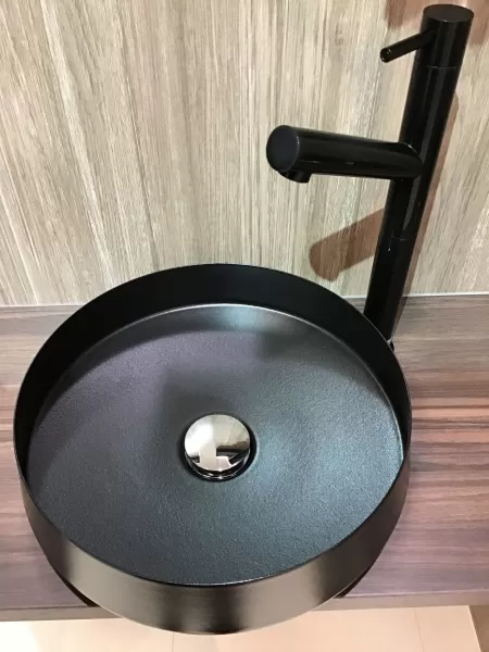 洗面台(洗面所) コンパクト手洗い 間口90cm ウォルナット 洗面台(洗面所) コンパクト手洗い 間口90cm ウォルナット