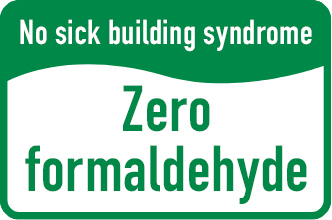 No sick building syndrome Zero formaldehyde
