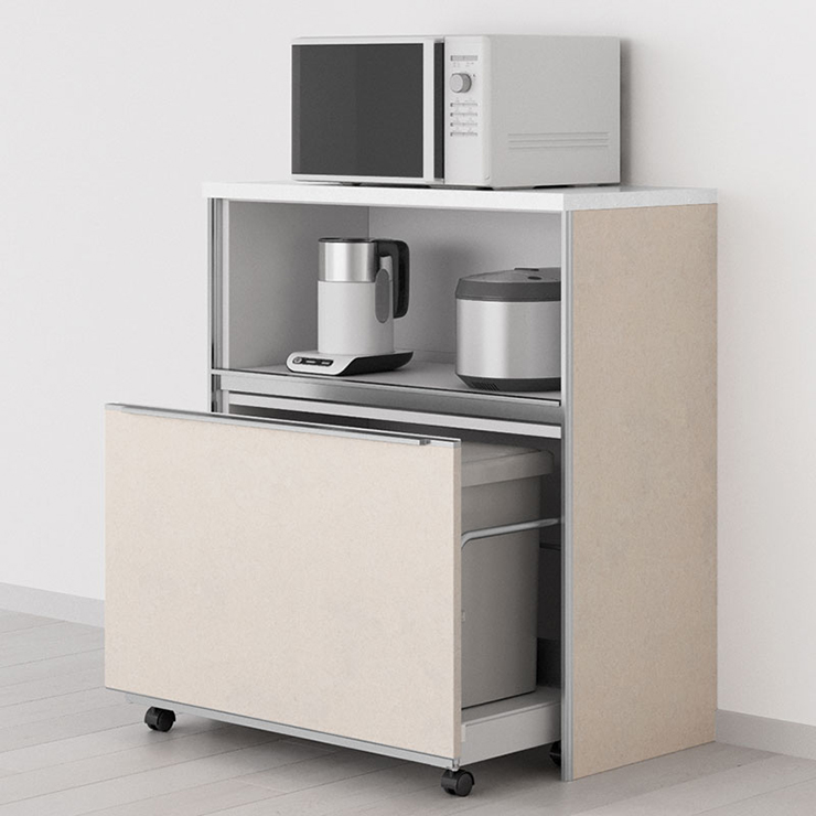 Home appliance storage unit