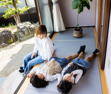 二世帯でも広々と快適な生活に