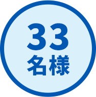 33 名様