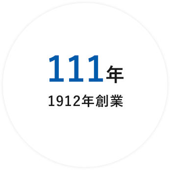 111年 1912年創業