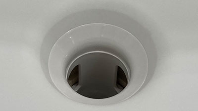 セミフランジレス排水口