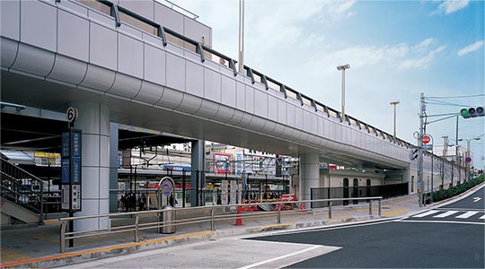 JR大井町駅前デッキ