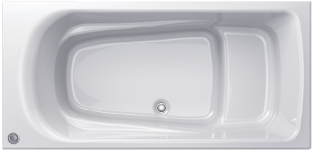 くつろぎラウンジ浴槽 （ベンチ付）形状