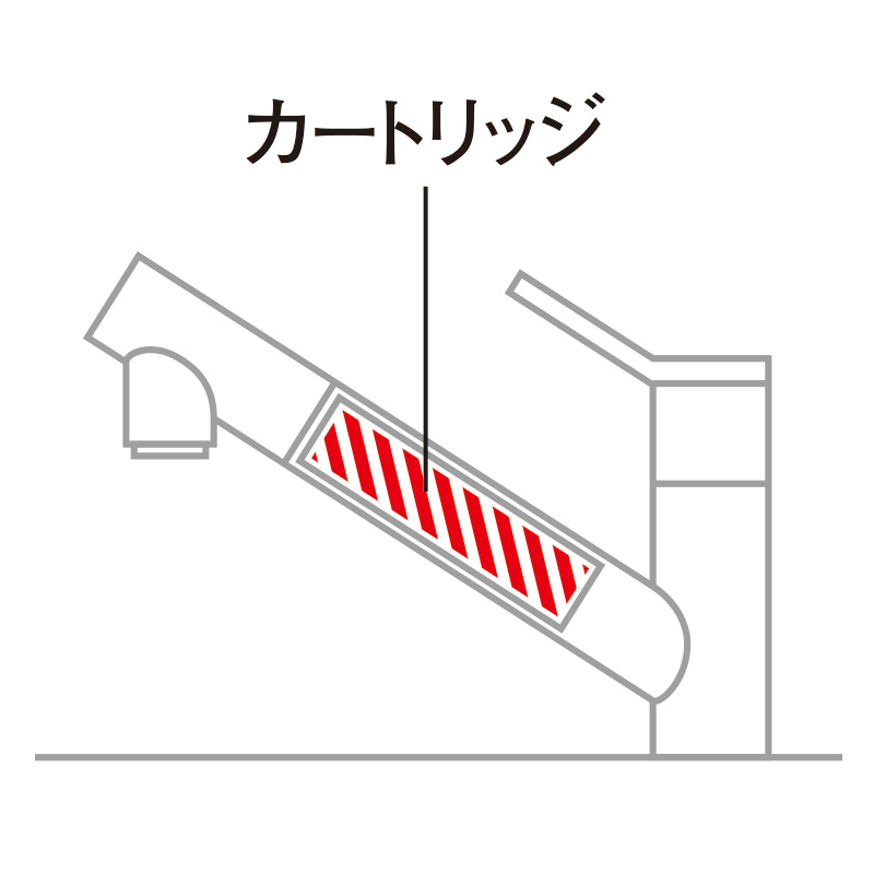 交換用浄水カートリッジ（TJS-TC-S11）