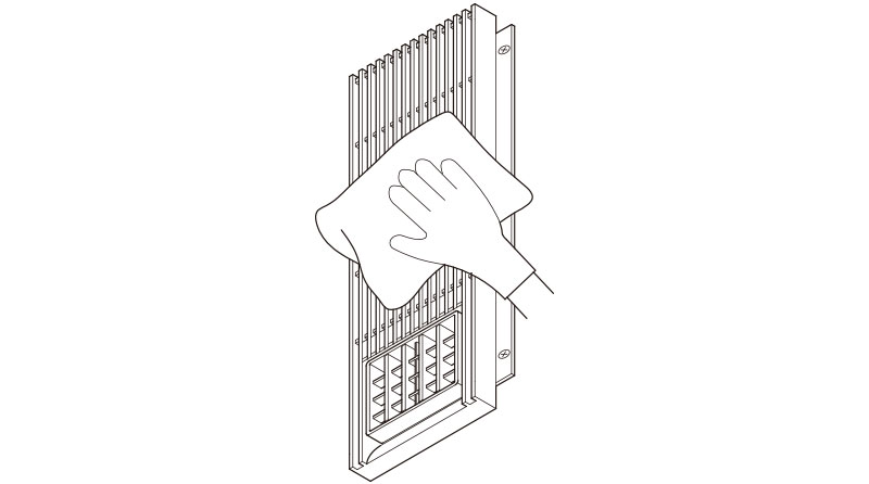 使用する道具　やわらかい布　台所用中性洗剤