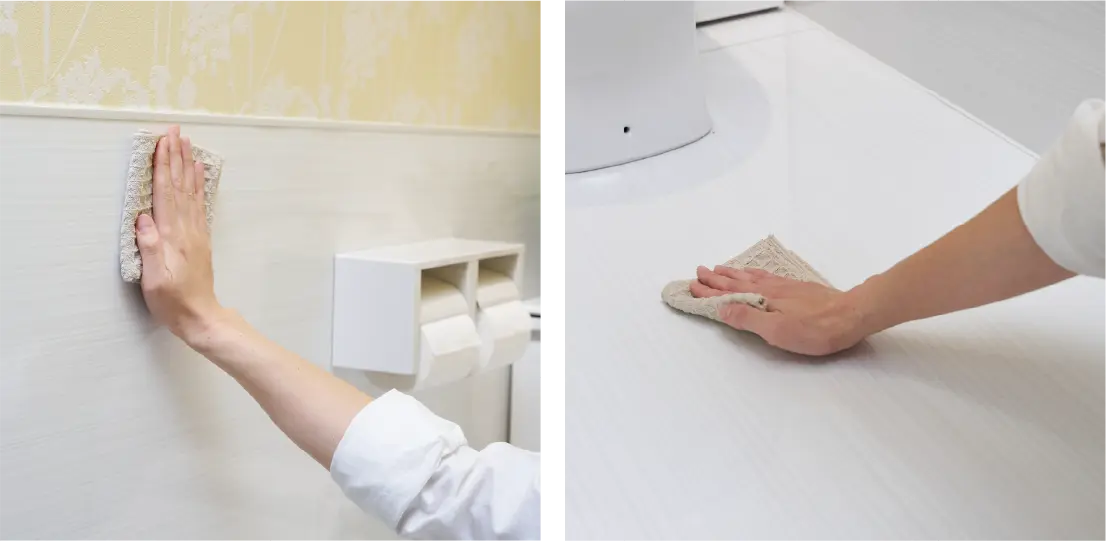 ホーロークリーントイレパネル