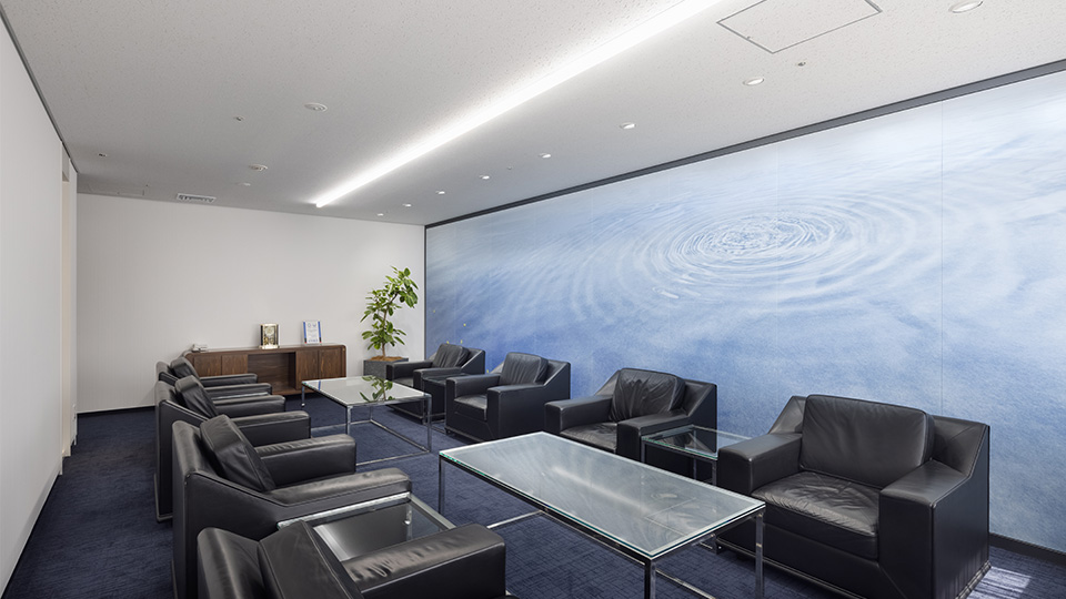 清水建設(株):応接室