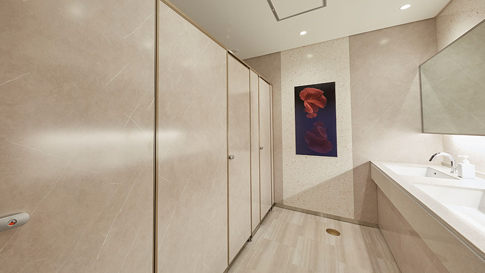 タカラスタンダード(株)本社:トイレ